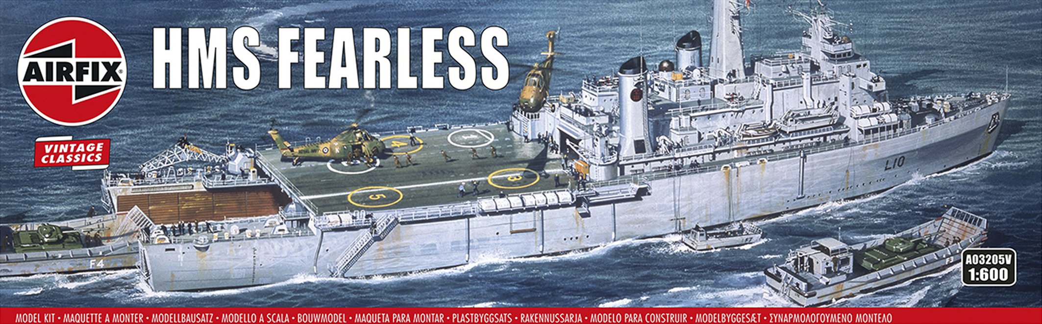 Airfix 1/600 HMS Fearless