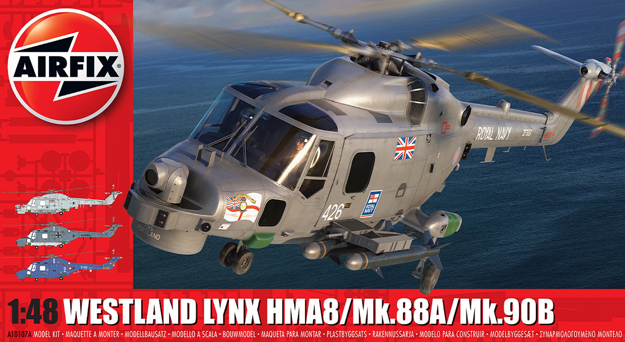 Airfix 1/48 Westland Lynx HMA.8/Mk.88A/Mk.90B