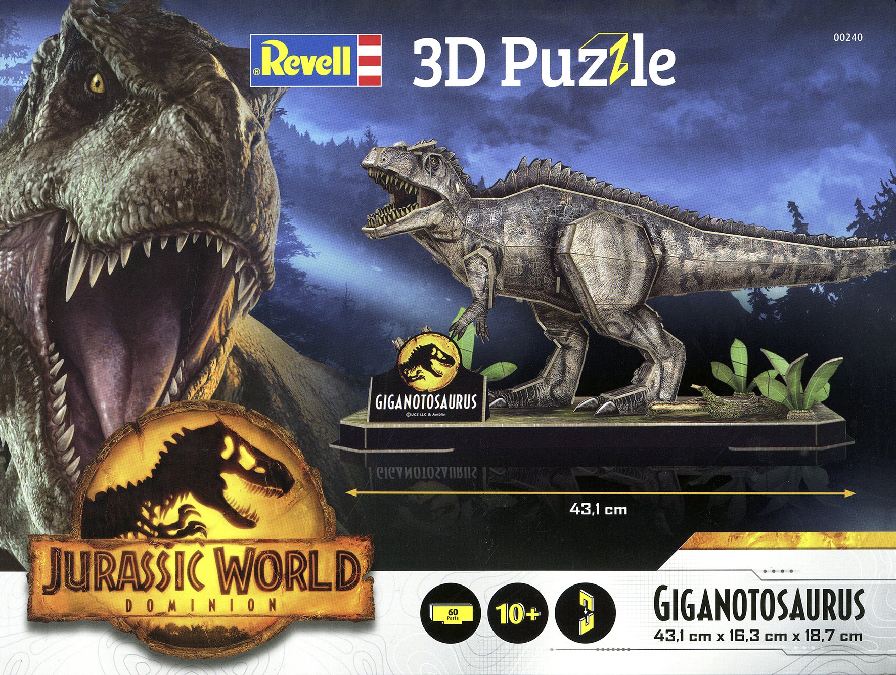 Puzzle 3D Jurassic World T- Rex