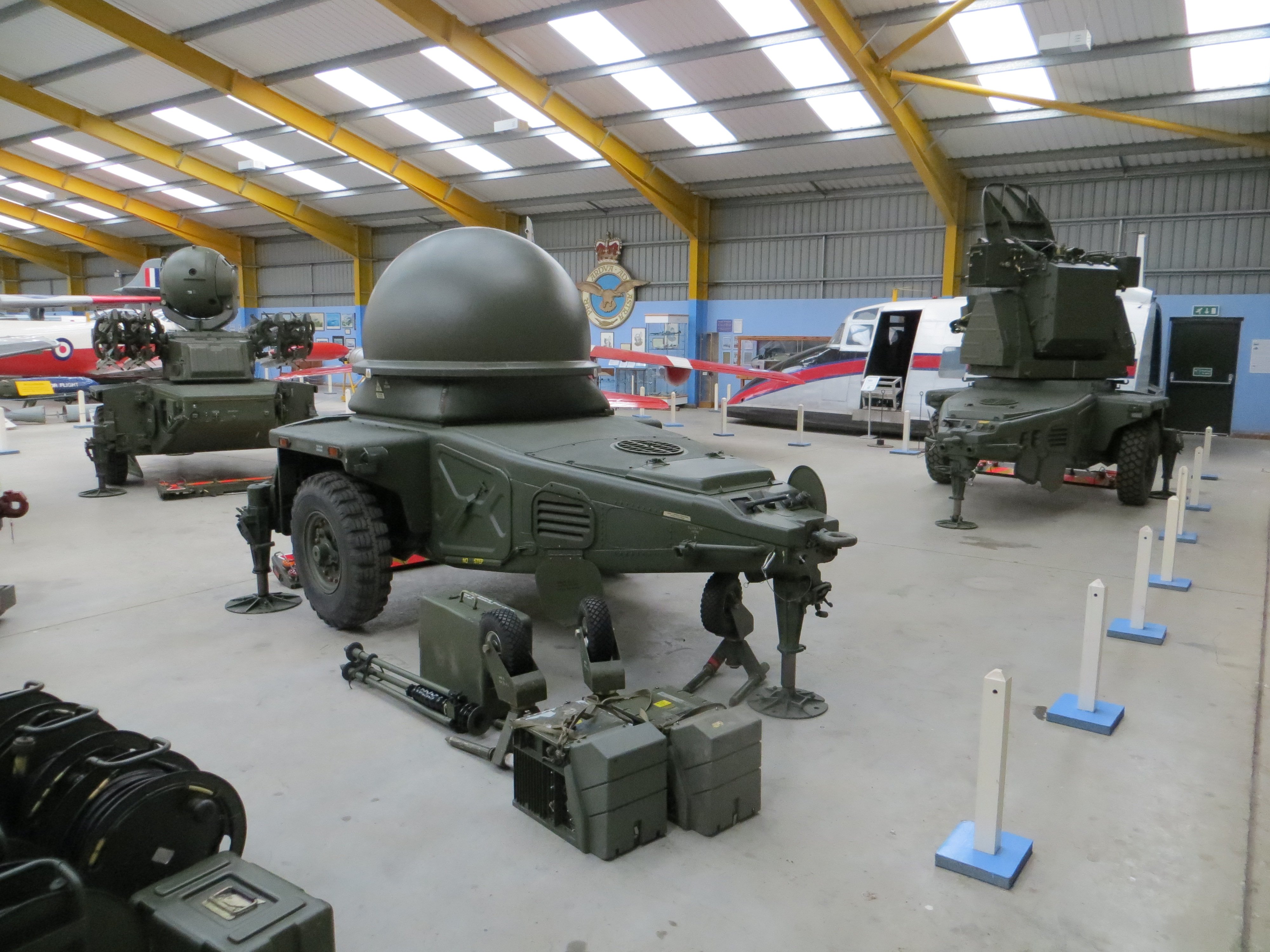 Newark Air Museum Rapier Missile System New Exhibit Modelling Reference