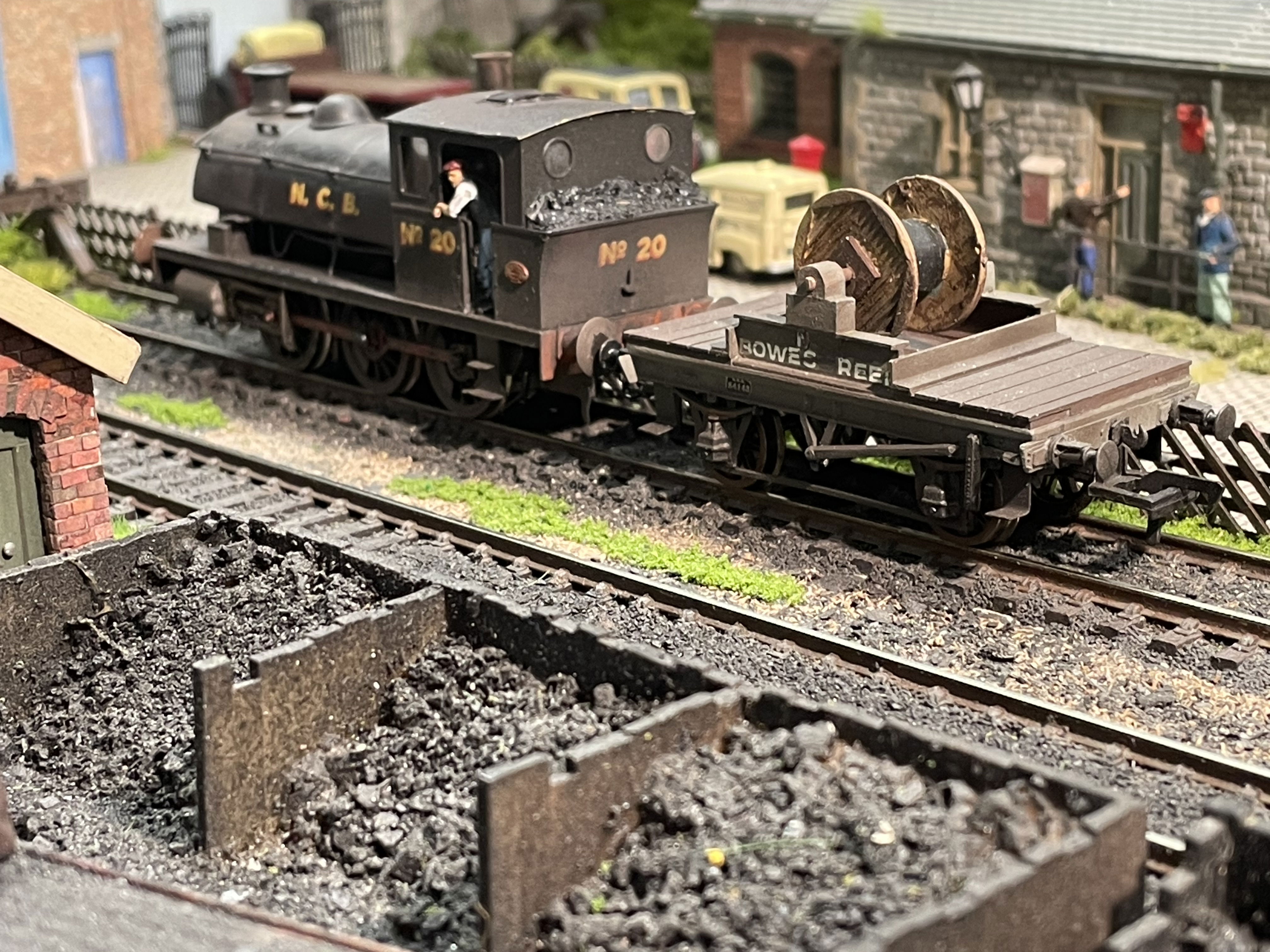 Fence Houses Bowes Railway Reel Wagon.