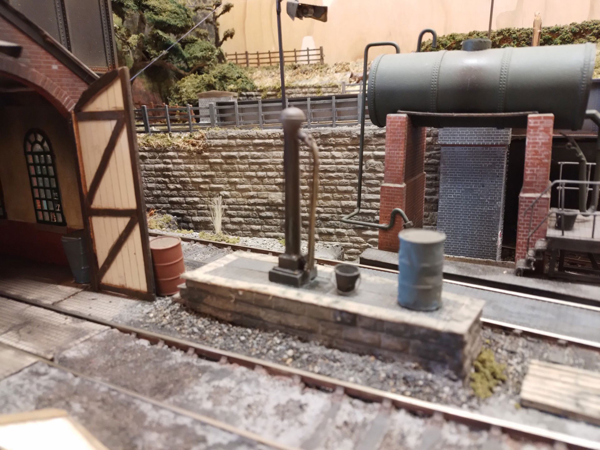 Norman Colliery O gauge model railway layout.