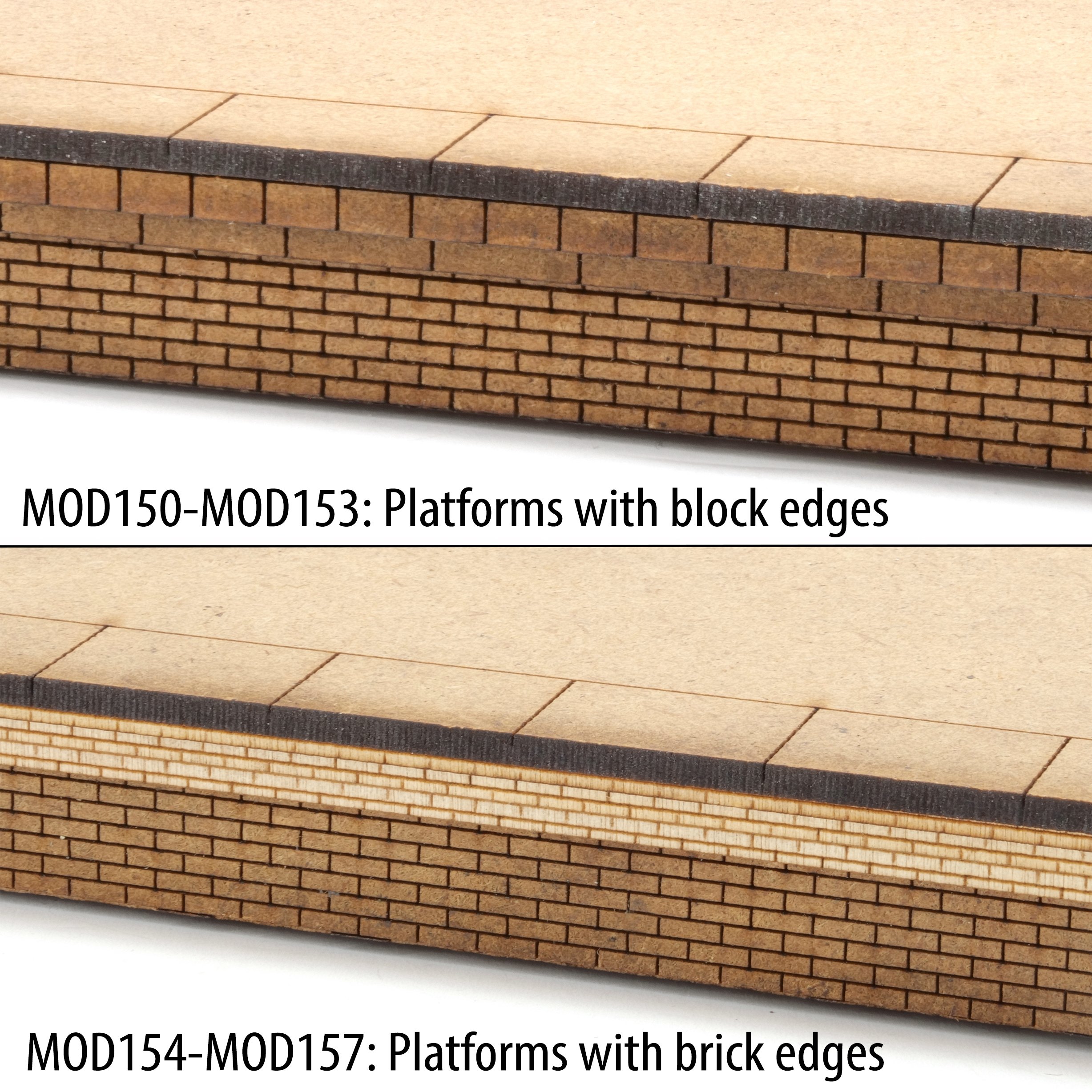 PJM Models laser-cut OO gauge platform kits.
