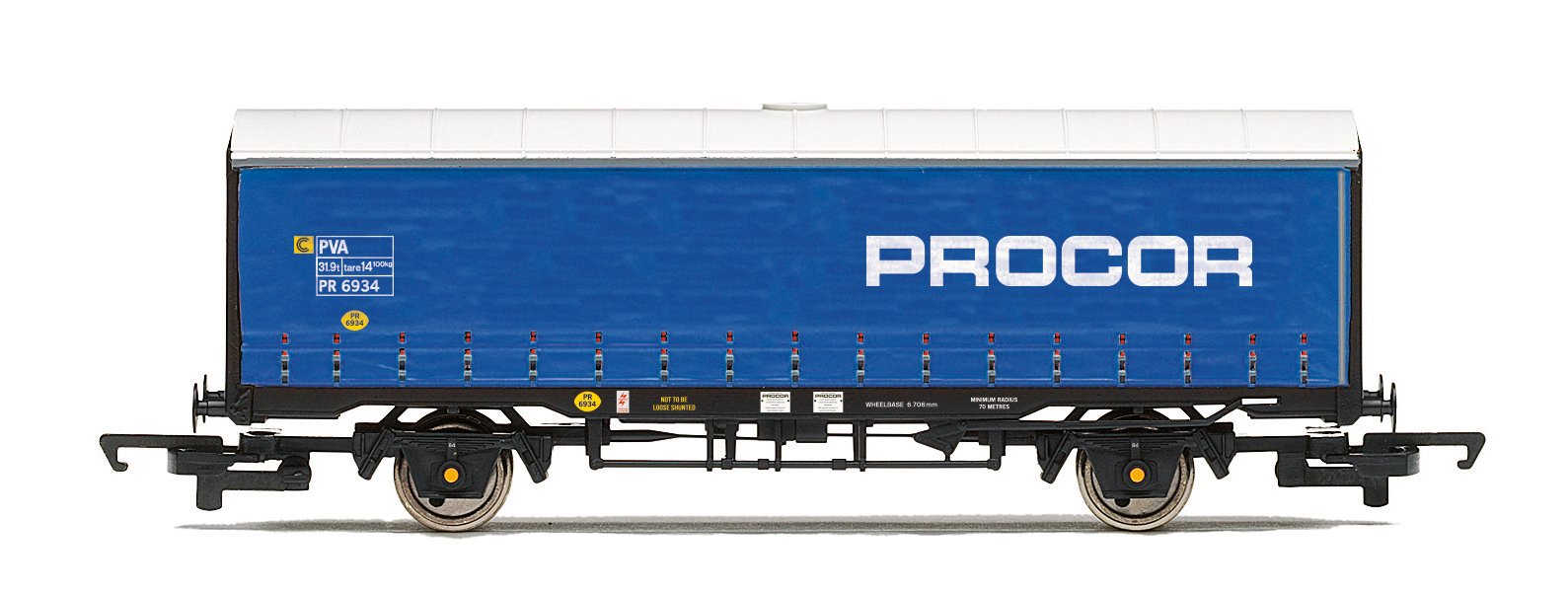Hornby Procor PVA wagons for OO gauge