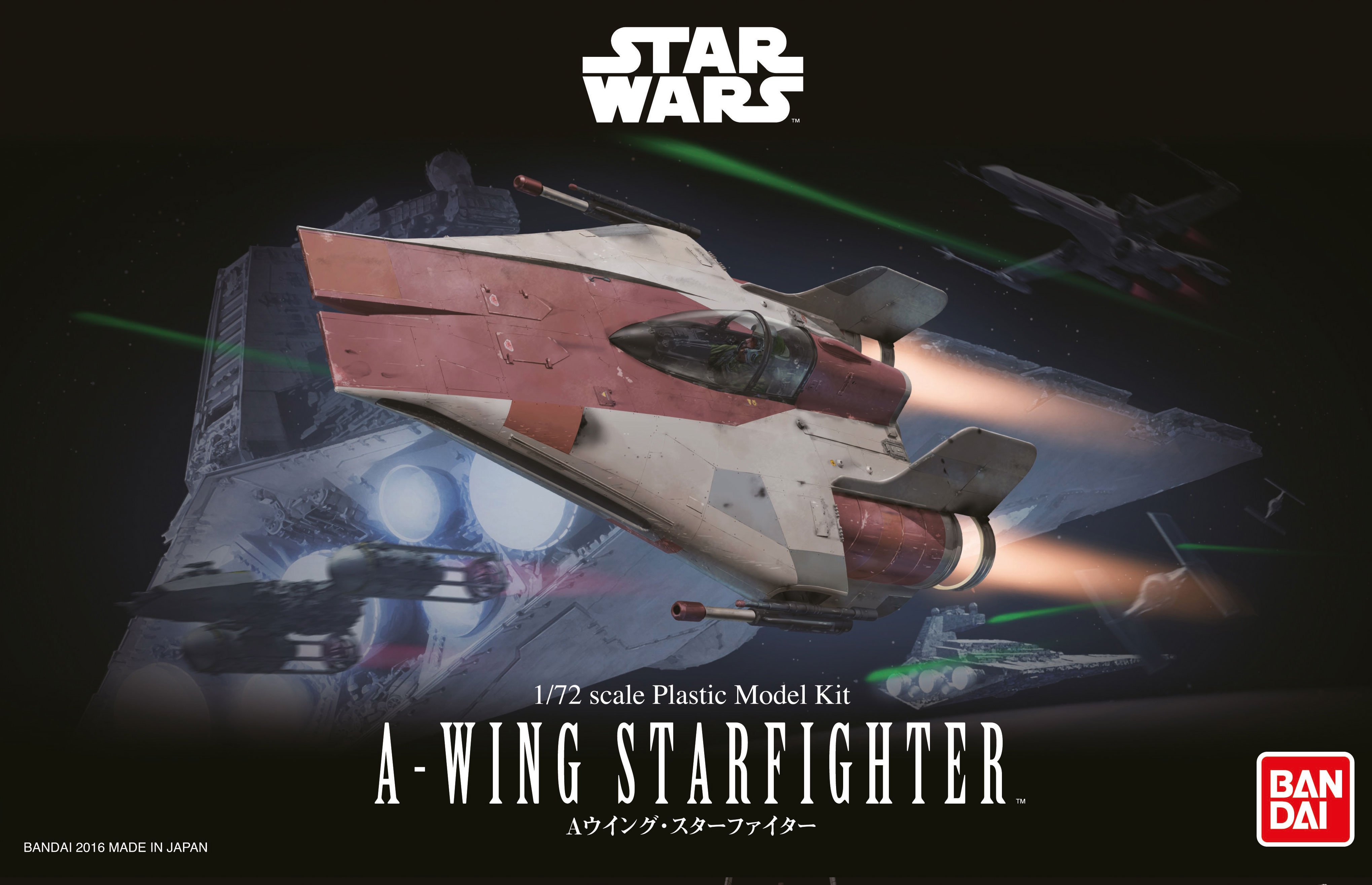 Revell 1/72 A-Wing Starfighter