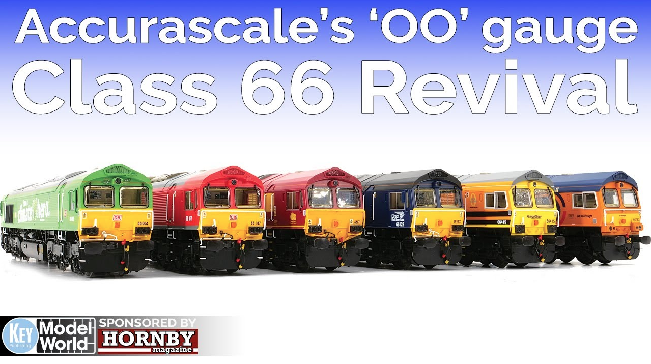 Accurascale Class 66 for OO gauge