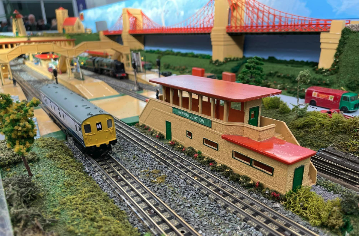 I' Ad That vintage model railway layout.