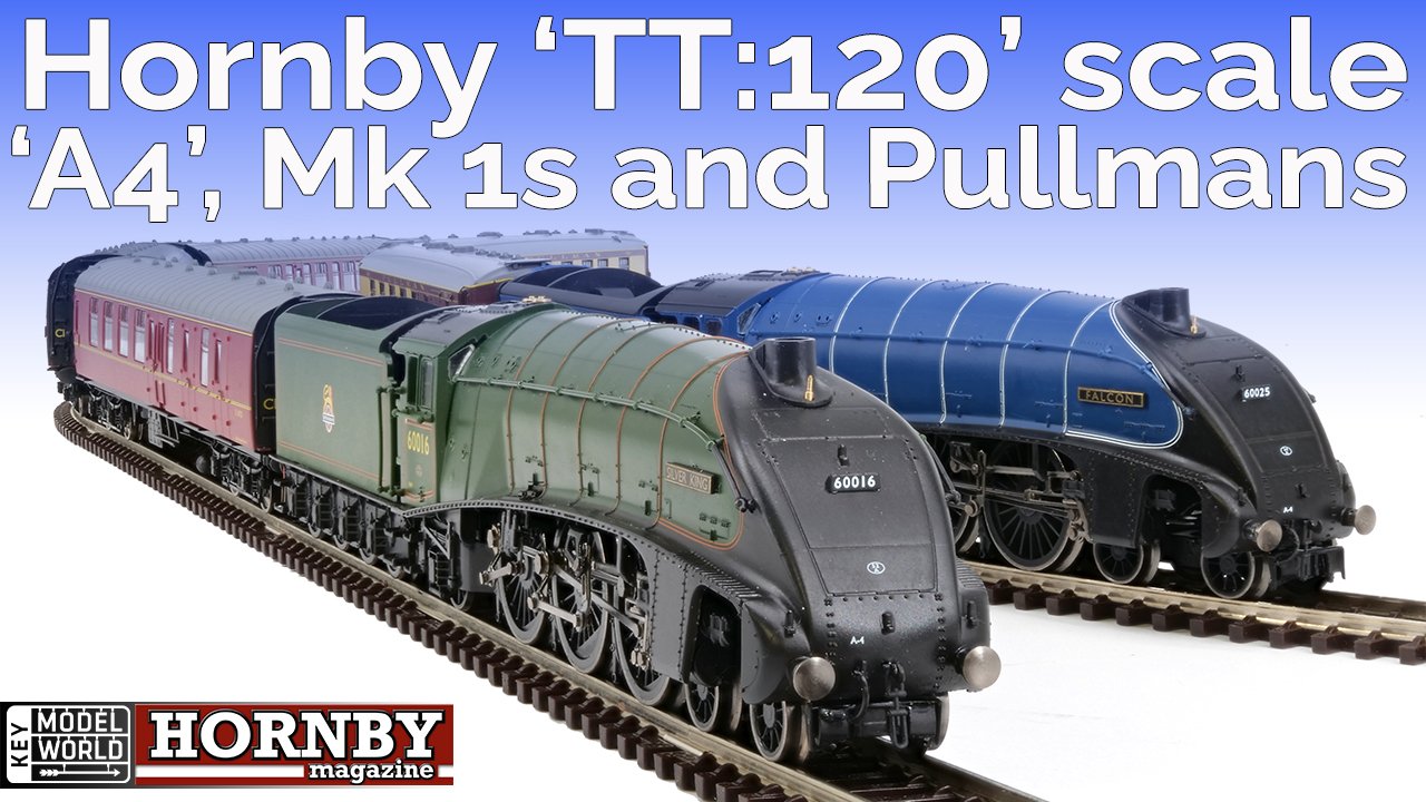 Hornby TT:120 model railway products.