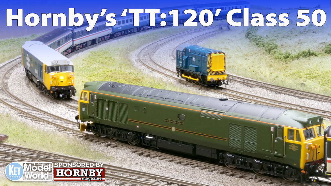 Hornby TT:120 Class 50 review and video