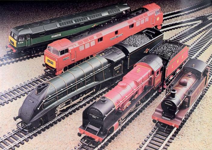 hornby train set 1970s