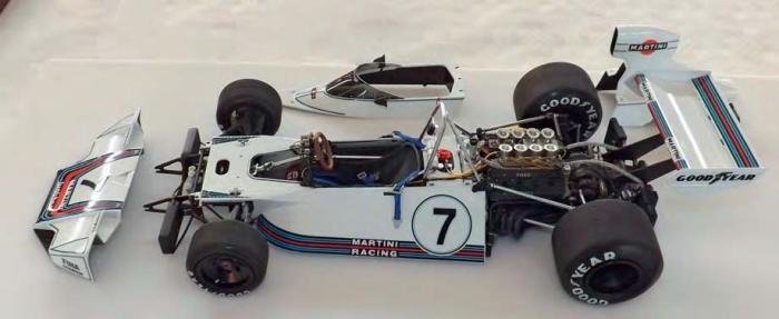 Vintage Tamiya 1/12 Martini Brabham BT44B New 1:12 Scale