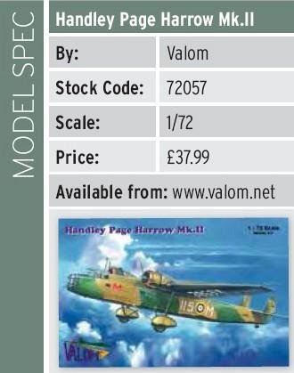 Valom Models 1/72 HANDLEY PAGE SPARROW Mk.II British Transport 