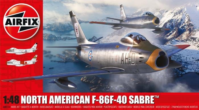 Airfix 1/48 North American F-86F-40 Sabre
