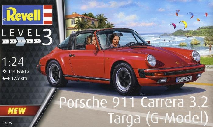 Revell 1/24 Porsche 911 Carrera 3.2 Targa