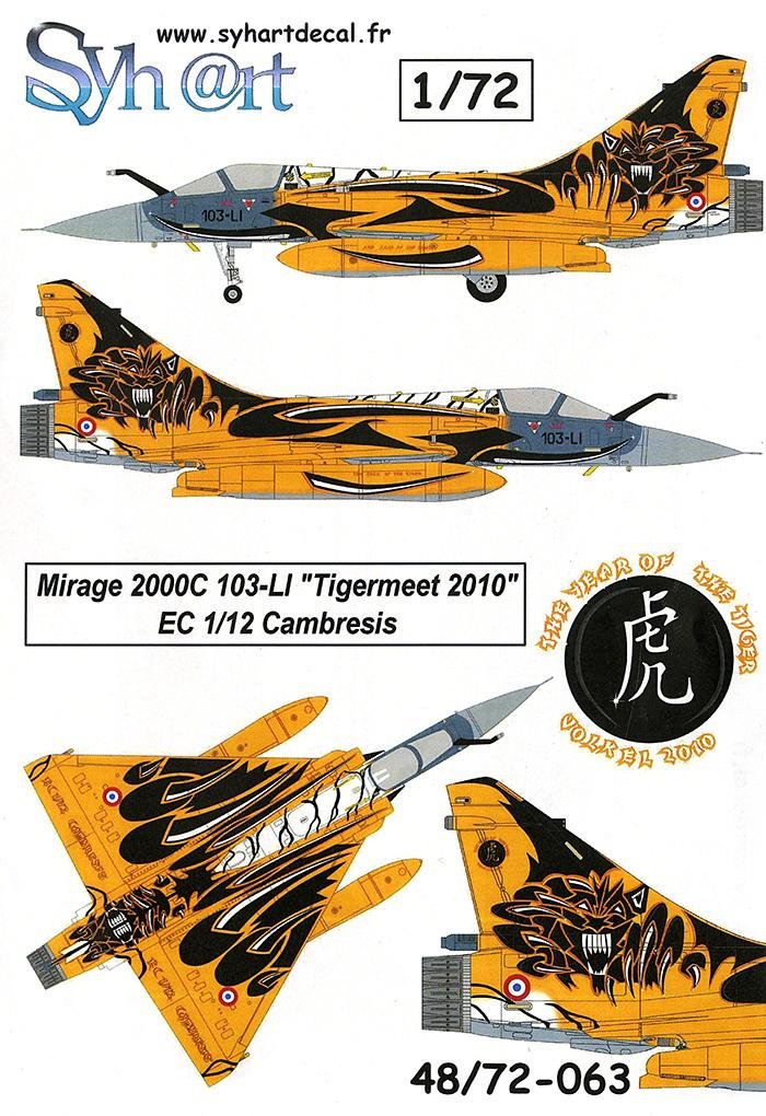Modelsvit 1/72 Mirage 2000C