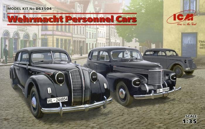 ICM 1/35 Wehrmacht Personnel Cars