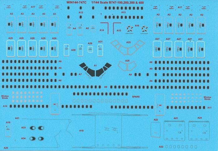 Details about   26Decals 1/144 Boeing 747-200 decals PIA Pakistan International Airlines 