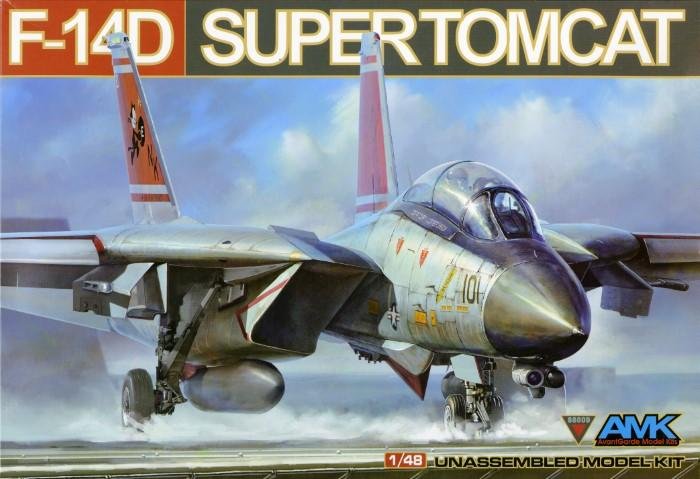大特価SALEAMK 1/48 F-14D スーパートムキャット アメリカ