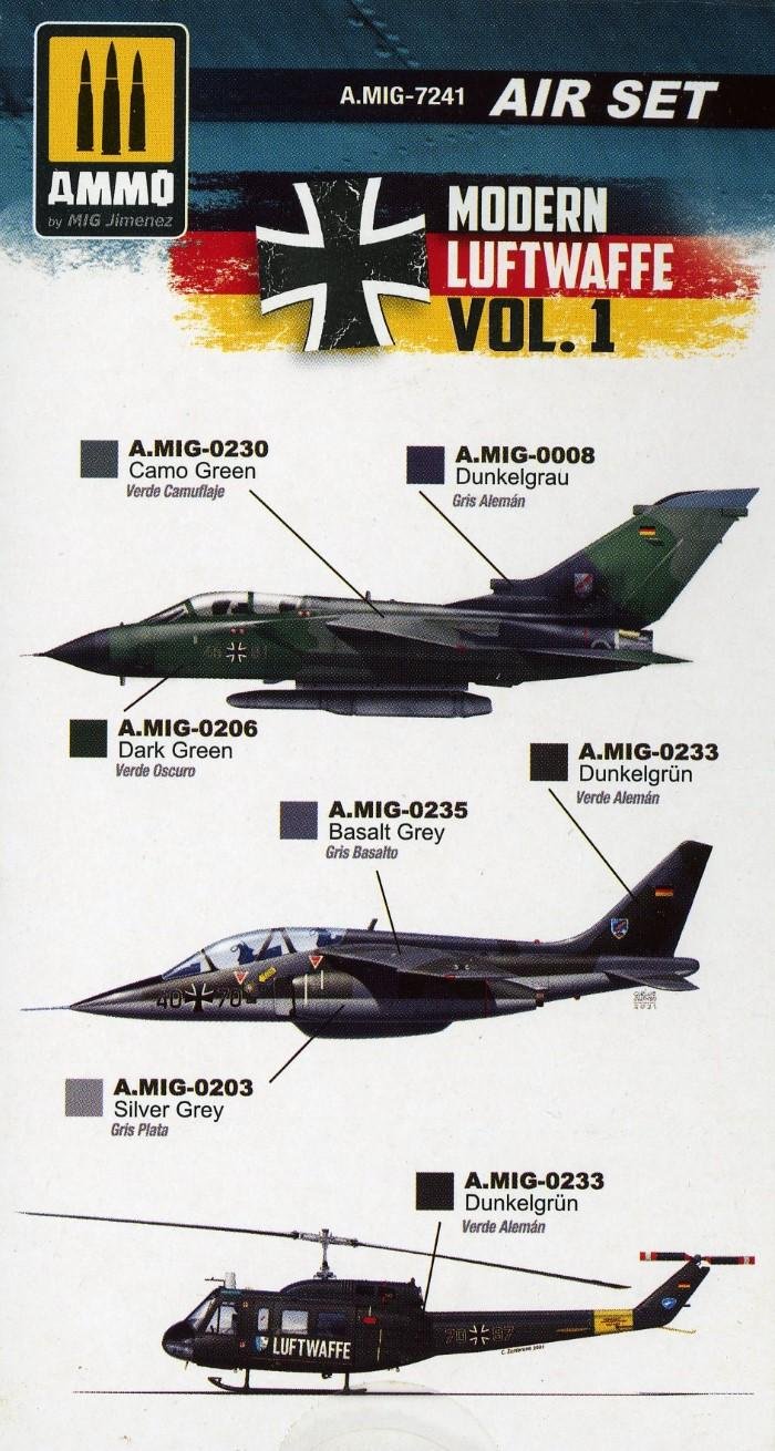 GERMAN AIRCRAFT COLOURS FROM AMMO