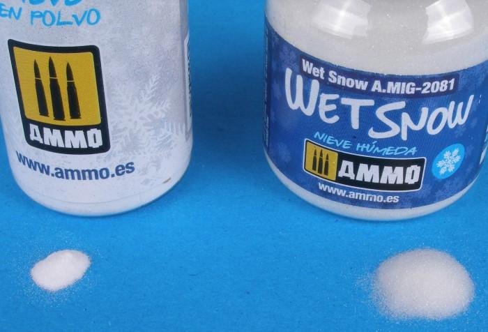 NEW PAINT AND SCALE SNOW FROM AMMO