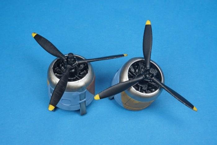 Details about   resin Bristol Blenheim propeller set for Airfix kit 1:48 SBS 48064 