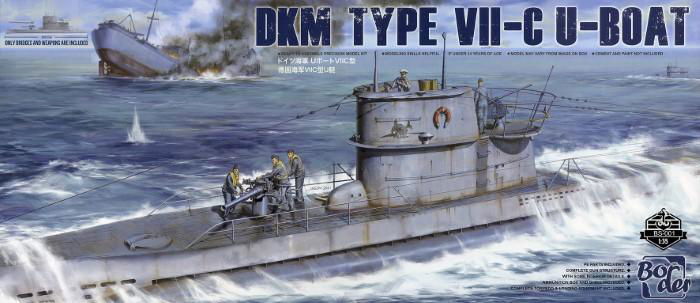 BORDER MODEL 1/35 TYPE VII-C U-BOAT DIORAMA
