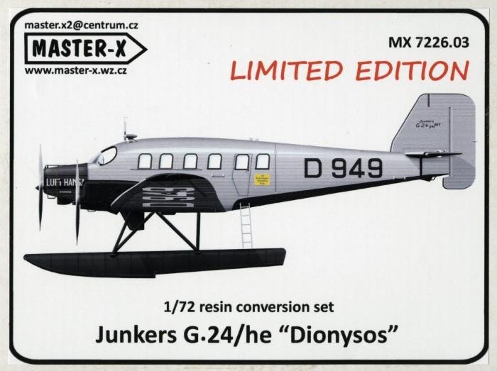 NEW JUNKERS FLOATPLANE CONVERSION FROM MASTER-X