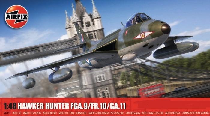 AIRFIX 1/48 HUNTER AND COLLECTOR COIN BUNDLE