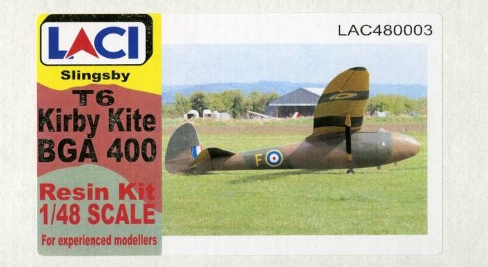 LACI 1/48 KIRBY KITE GLIDER IN-BOX REVIEW