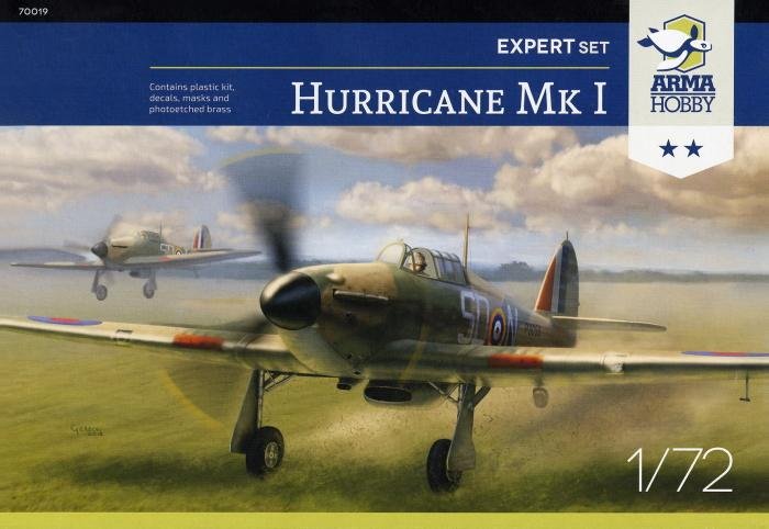 Arma Hobby Model kit 70020 1:72nd scale Hurricane Mk I 303 Squadron RAF 