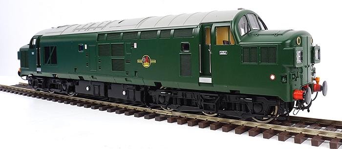 O gauge plain green Class 37/0