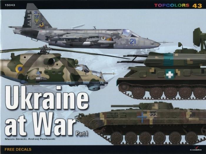 KAGERO UKRAINE AT WAR PART 1 BOOK/DECAL COMBO