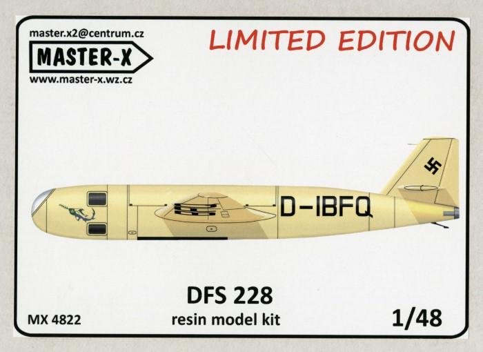 NEW 1/48 DFS 228 ROCKET-GLIDER FROM MASTER-X