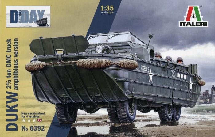 ITALERI’S SPECIAL 1/35 D-DAY DUKW RE-RELEASE