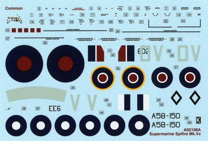 AIRFIX 1/72 SPITFIRE Vc GETS NEW MARKINGS