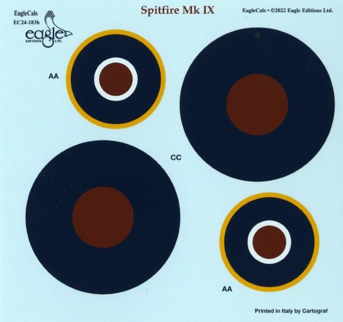 EAGLE EDITIONS: NEW SCHEMES FOR AIRFIX’S SPITFIRE MK.IX SUPERKIT