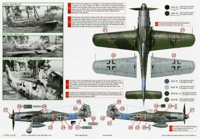 Details about   Exito Decals 1/72 FOCKE WULF Fw-190A German WWII Fighter Part 1 