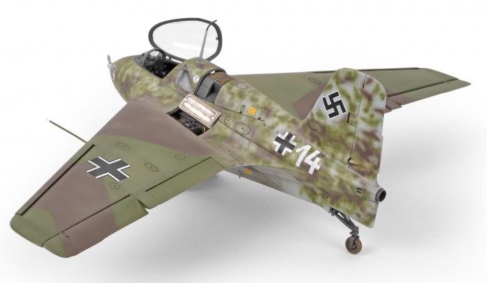1:72 Easy Model Me 163B Komet Luftwaffe II./JG 400 White 13 