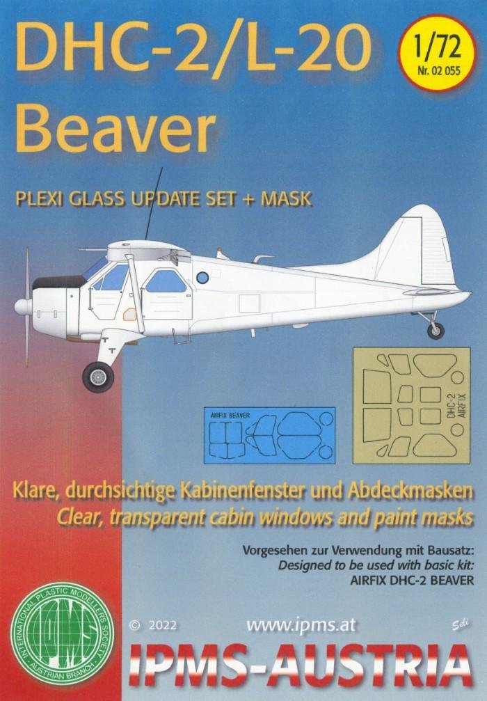 NEW GLAZING AND MASKS FOR AIRFIX BEAVER