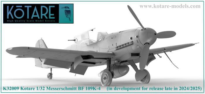 KŌTARE PLANNING NEW-TOOL 1/32 Bf 109K-4 