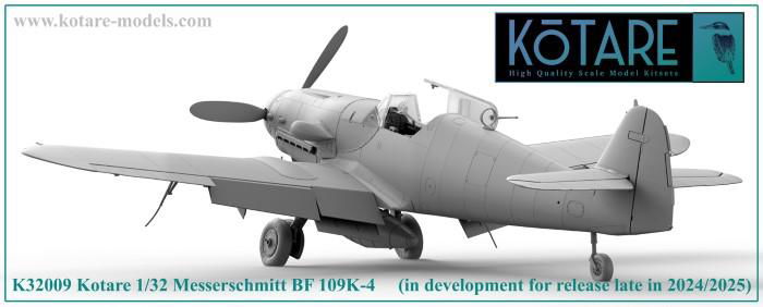KŌTARE PLANNING NEW-TOOL 1/32 Bf 109K-4 