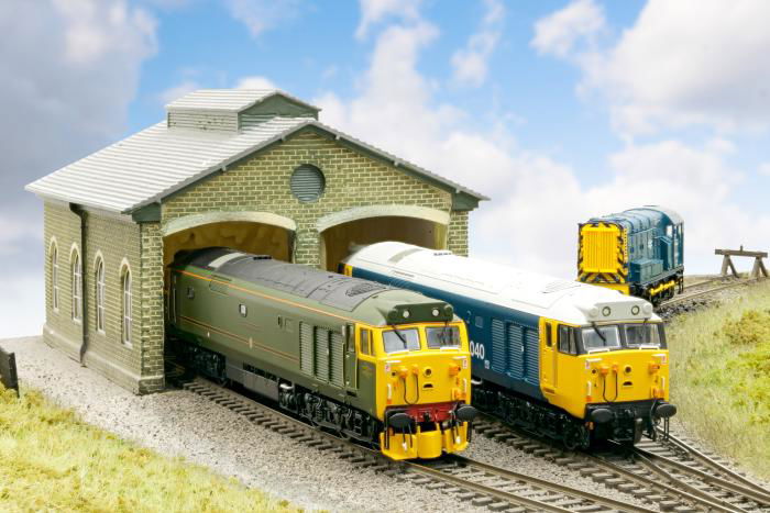 Hornby Class 50s for TT:120 scale 50007 Sir Edward Elgar and 50040 Leviathan.