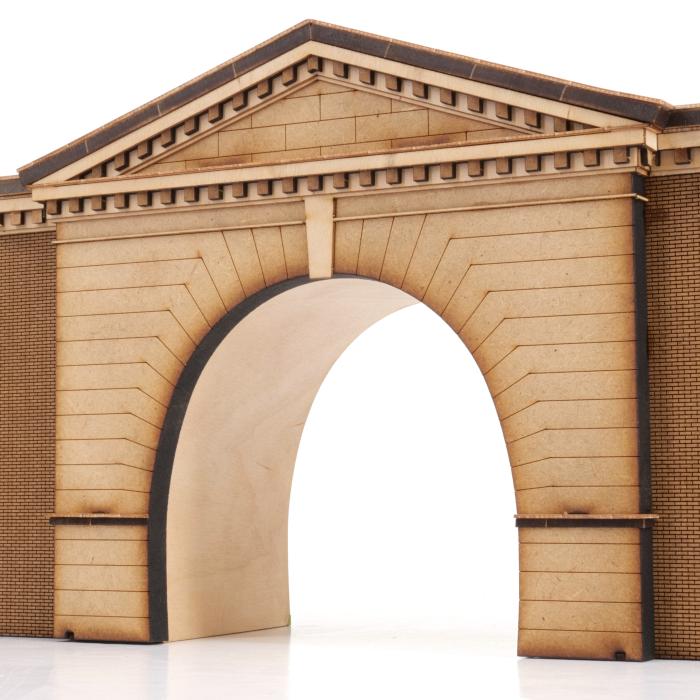 PJM Models OO gauge laser-cut kit for Watford Tunnel South Portal