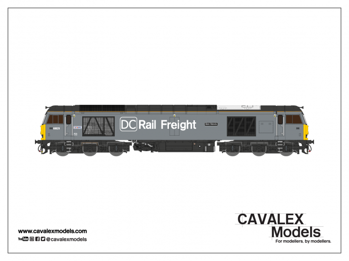 Cavalex Models Class 60 for OO gauge
