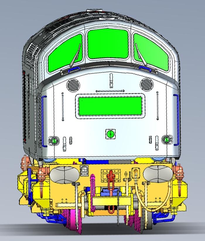 KR Models Class 40 CAD drawing.