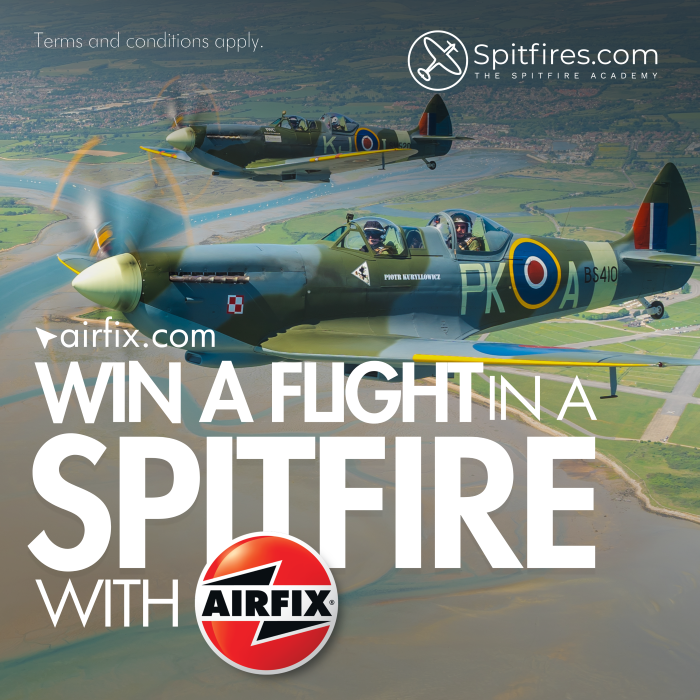 WIN A SPITFIRE FLIGHT WITH AIRFIX!