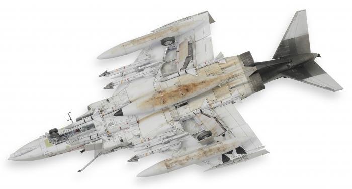 Tamiya NEW 1/48 F-4B Phantom II VF-111. Full build aircraft model