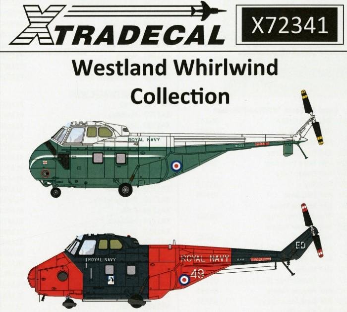 NEW WHIRLWIND HELICOPTER MARKINGS BY XTRADECAL