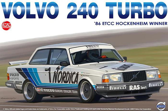NuNu 1/24 Volvo 240 Turbo