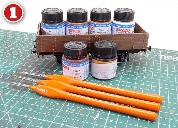 Scale Models Tips - How To Use Tamiya Acrylic Paints - Brush & Airbrush  Technique - Easy !! 